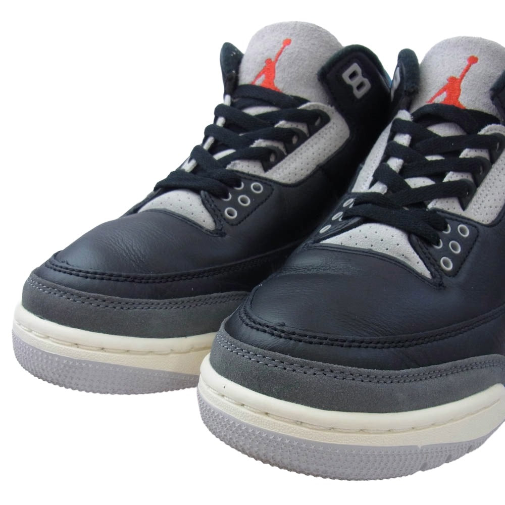 NIKE ナイキ IB8967-004 Air Jordan 3 Retro Rare Air エアジョーダン3 レトロ レア エア ブラック系 26.5cm【中古】