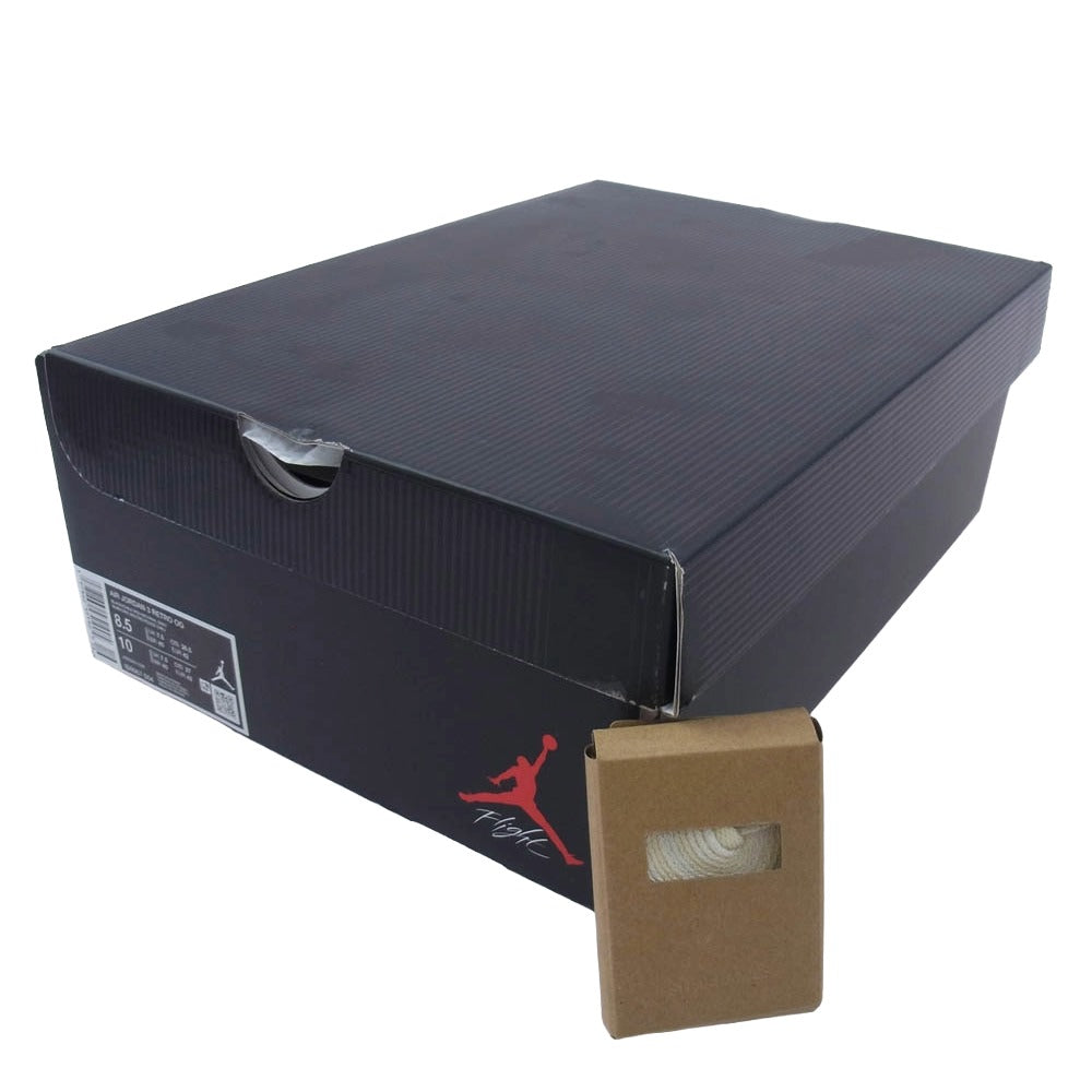 NIKE ナイキ IB8967-004 Air Jordan 3 Retro Rare Air エアジョーダン3 レトロ レア エア ブラック系 26.5cm【中古】