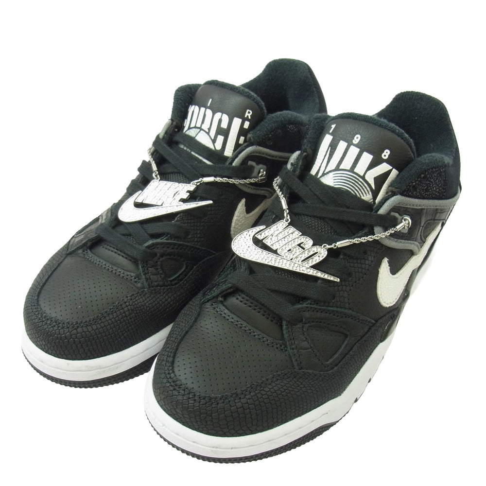 NIKE ナイキ HF7630-001 × NIGO Air Force 3 Low Black White (Heel Logo NIGO) ニゴー エアフォース3 ロー ブラック ホワイト (ヒールロゴ NIGO) ブラック系 26cm【美品】【中古】