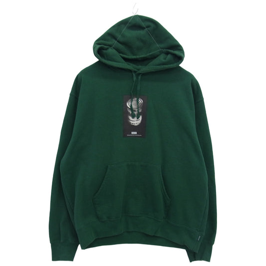 Supreme シュプリーム 24SS Soup Can Hooded Sweatshirt スープ カン フーデッド スウェットシャツ パーカー グリーン系 M【中古】