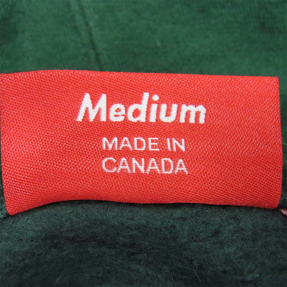 Supreme シュプリーム 24SS Soup Can Hooded Sweatshirt スープ カン フーデッド スウェットシャツ パーカー グリーン系 M【中古】