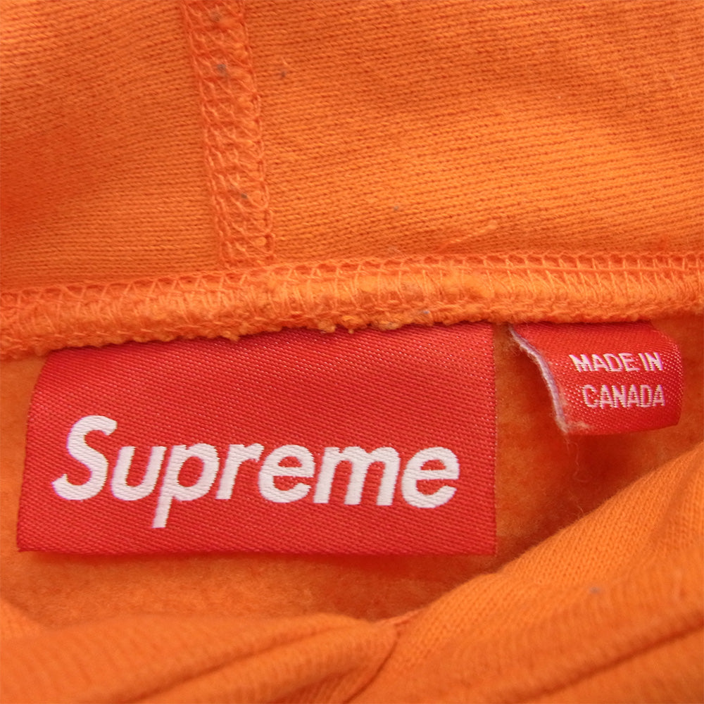 Supreme シュプリーム 24AW Box Logo Hooded Sweatshirt ボックスロゴ フーデッド スウェットシャツ パーカー オレンジ系 M【中古】