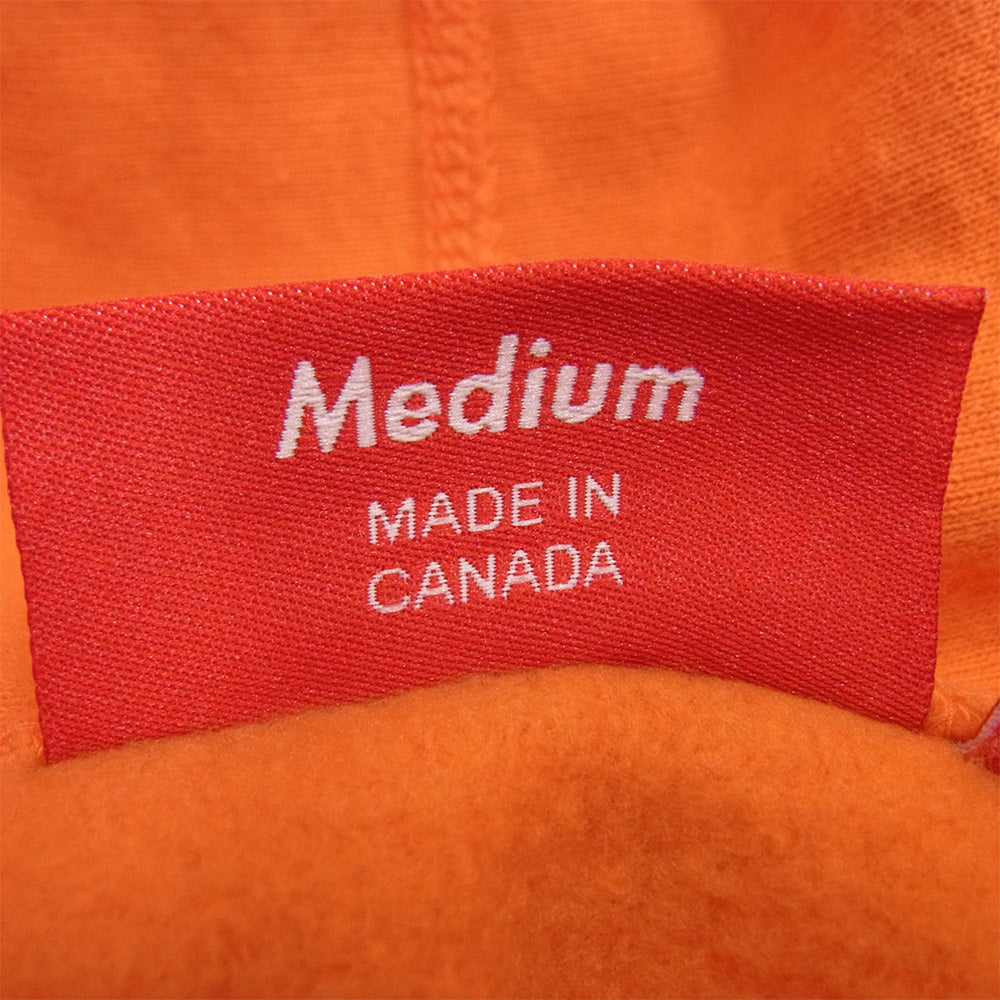 Supreme シュプリーム 24AW Box Logo Hooded Sweatshirt ボックスロゴ フーデッド スウェットシャツ パーカー オレンジ系 M【中古】