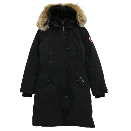 CANADA GOOSE カナダグース 2506L KENSINGTON PARKA ケンジントンパーカ ダウンコート ダウンジャケット ブラック系 2XS【中古】