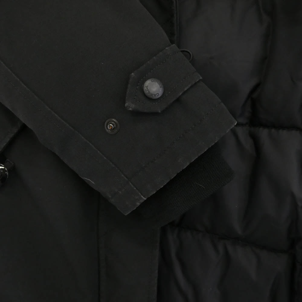 CANADA GOOSE カナダグース 2506L KENSINGTON PARKA ケンジントンパーカ ダウンコート ダウンジャケット ブラック系 2XS【中古】