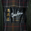 Barbour バブアー 25077 英国製 CLASSIC ZIP IN LINER クラシックジップインライナー キルティング ライナー ベスト カーキ系【中古】