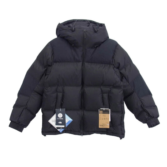 THE NORTH FACE ノースフェイス ND92162 WS Nuptse Hoodie ウィンドストッパー ヌプシ フーディー ジャケット ブラック系 S【新古品】【未使用】【中古】