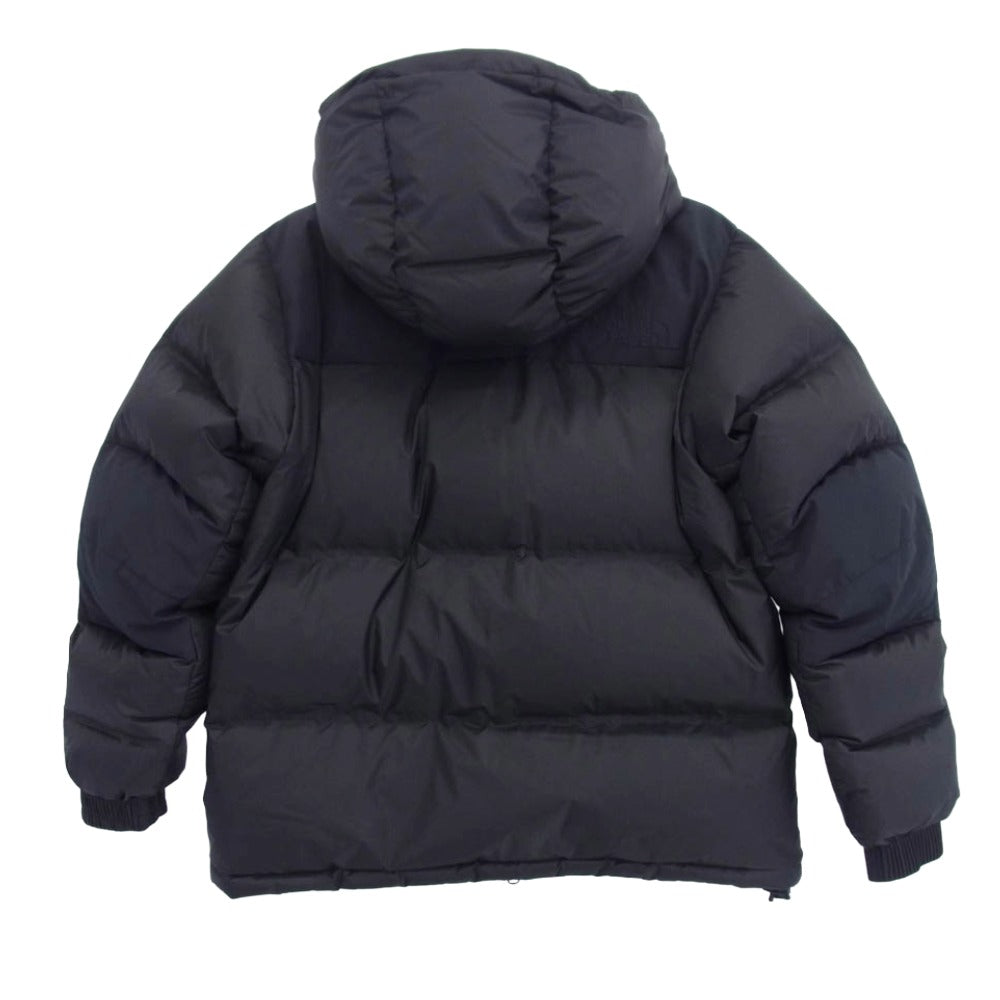 THE NORTH FACE ノースフェイス ND92162 WS Nuptse Hoodie ウィンドストッパー ヌプシ フーディー ジャケット ブラック系 S【新古品】【未使用】【中古】
