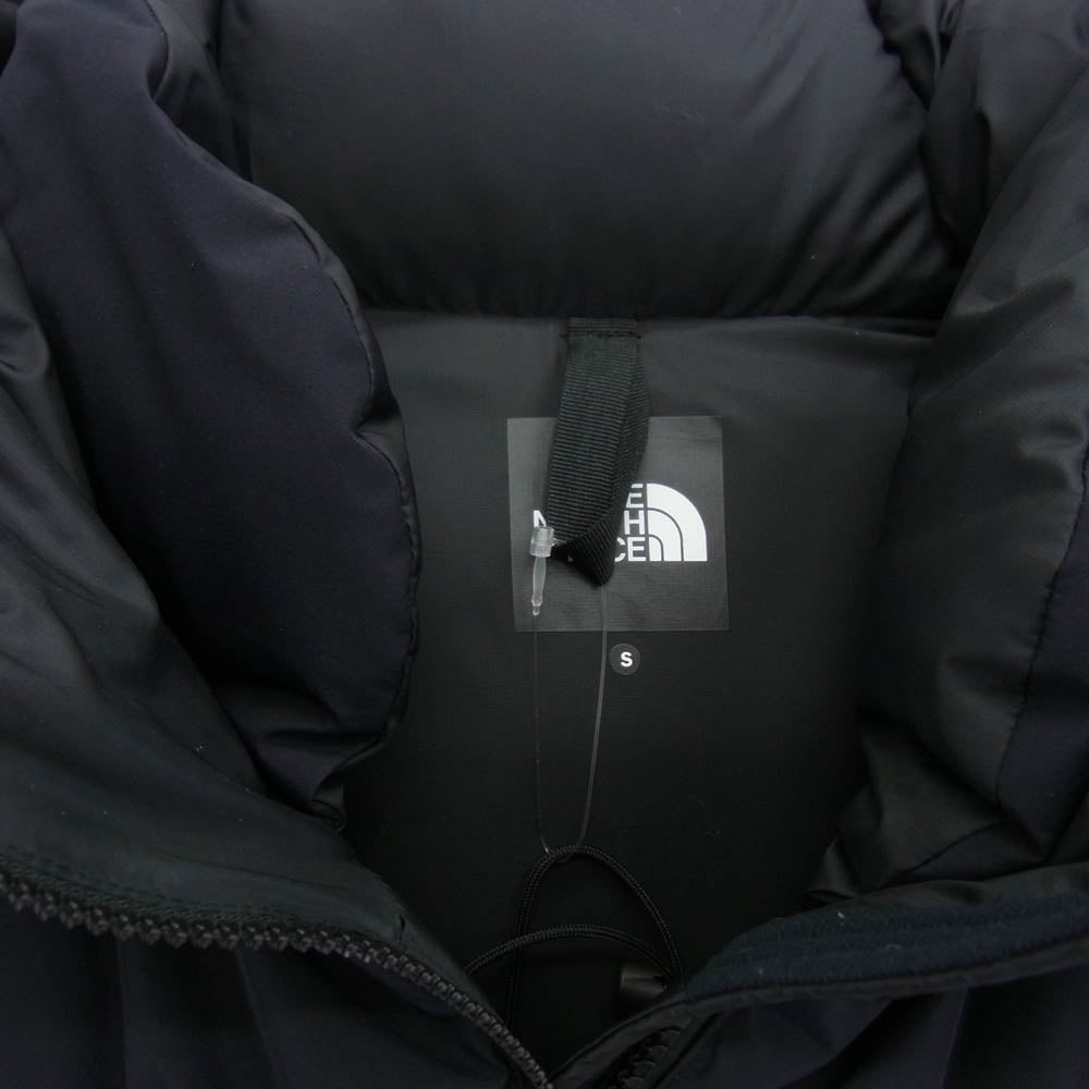 THE NORTH FACE ノースフェイス ND92162 WS Nuptse Hoodie ウィンドストッパー ヌプシ フーディー ジャケット ブラック系 S【新古品】【未使用】【中古】