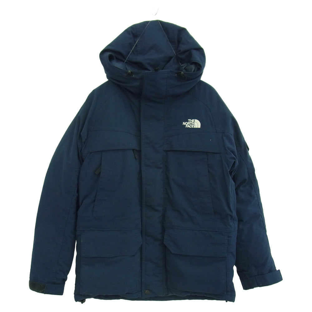 THE NORTH FACE ノースフェイス ND91734 MCMURDO PARKA マクマードパーカー フード付き ダウンジャケット ネイビー系 S【中古】