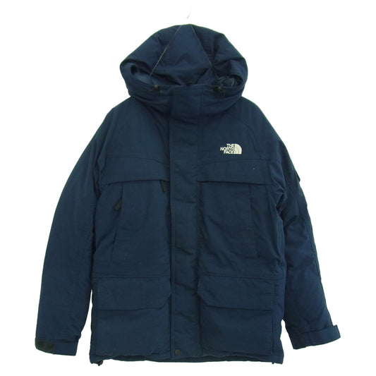 THE NORTH FACE ノースフェイス ND91734 MCMURDO PARKA マクマードパーカー フード付き ダウンジャケット ネイビー系 S【中古】