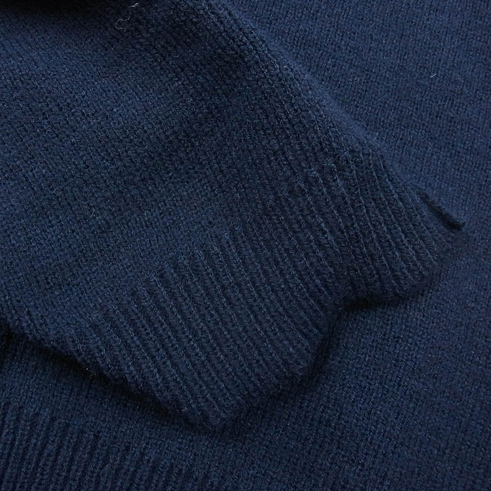 COMME des GARCONS コムデギャルソン 20SS S28508 SHIRT シャツ スコットランド製 LOCHAVEN OF SCOTLAND CARDIGAN ロックエーベンオブスコットランド カーディガン ネイビー系 M【中古】