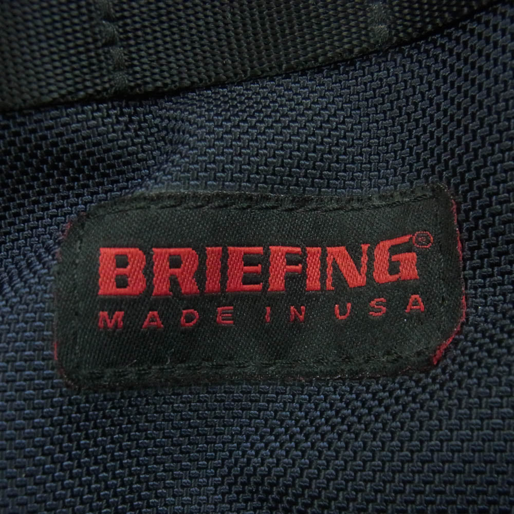 BRIEFING ブリーフィング A4 3WAY LINER DEEP SEA ディープシー ブリーフ ケース バッグ アメリカ製 ネイビー系【中古】