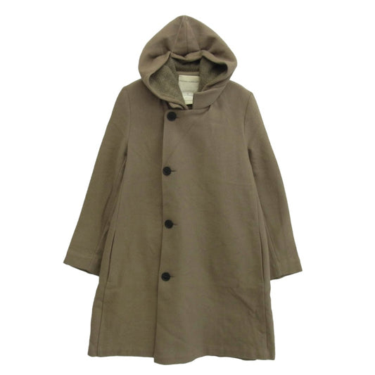 STEPHAN SCHNEIDER ステファンシュナイダー 61.9807692307692 ウール フーデッド チェスターコート ベージュ系【中古】