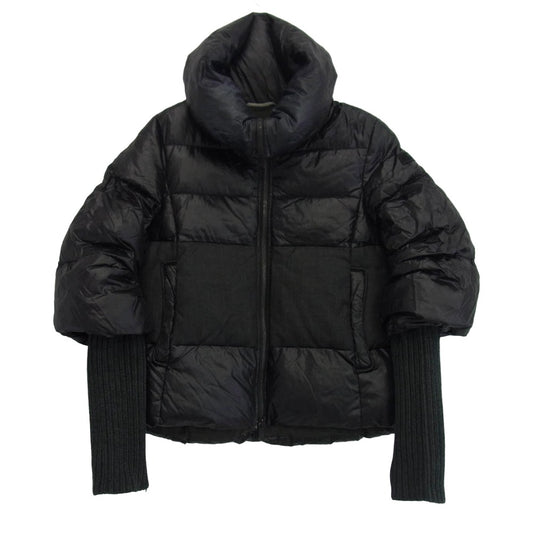 TATRAS タトラス 15AW LTA15A4413 リブニット切替 ダウンジャケット ブラック系 01【中古】