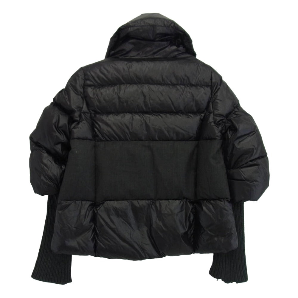 TATRAS タトラス 15AW LTA15A4413 リブニット切替 ダウンジャケット ブラック系 01【中古】