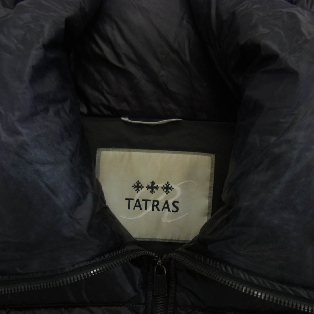 TATRAS タトラス 15AW LTA15A4413 リブニット切替 ダウンジャケット ブラック系 01【中古】