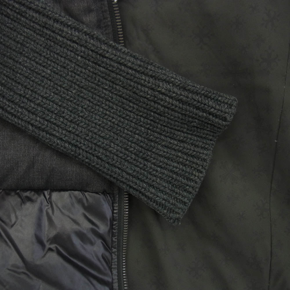 TATRAS タトラス 15AW LTA15A4413 リブニット切替 ダウンジャケット ブラック系 01【中古】