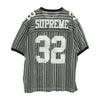 Supreme シュプリーム 25SS Open Knit Football Top オープンニット フットボール トップ カットソー グレー系 M【中古】