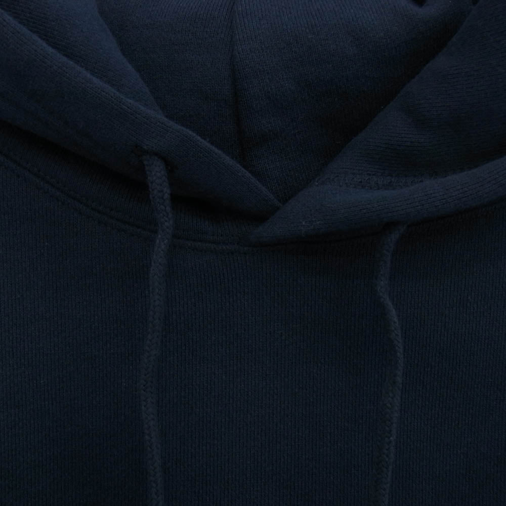 BOTT ボット OG Logo Pullover Hoodie ロゴ刺繍 プルオーバー パーカー フーディー ネイビー系 L【中古】