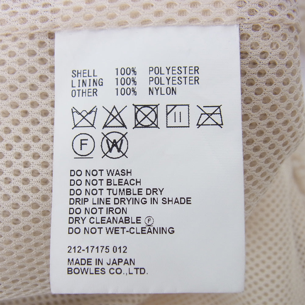 HYKE ハイク 21AW 212-17175 FAUX SHEARLING COAT ノーカラー ボア フリース コート オフホワイト系 2【中古】