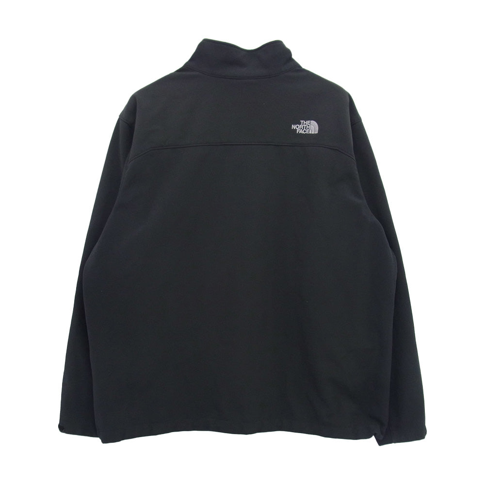 THE NORTH FACE ノースフェイス Apex Bionic 2 Softshell Jacket US企画 ソフトシェル ジャケット ブラック系 XXL【中古】