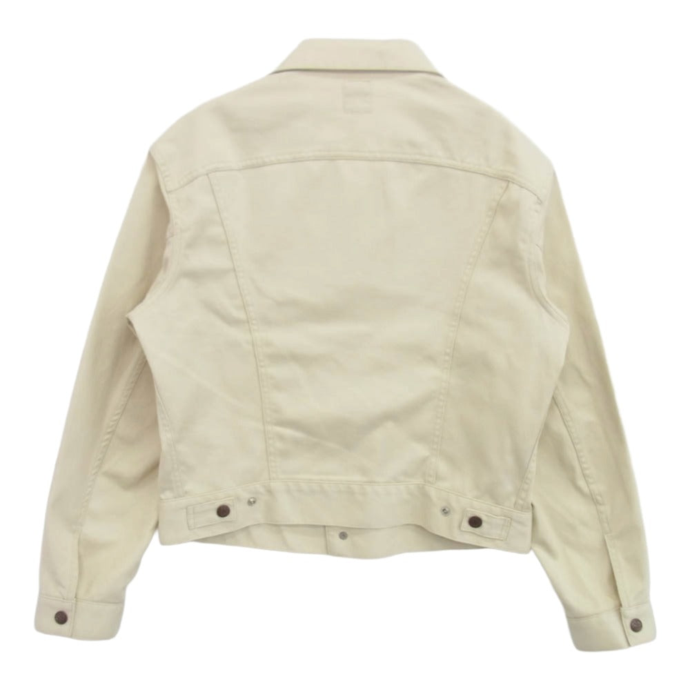 サンカ S19FBL デニム トラッカー ジャケット オフホワイト系 3【中古】