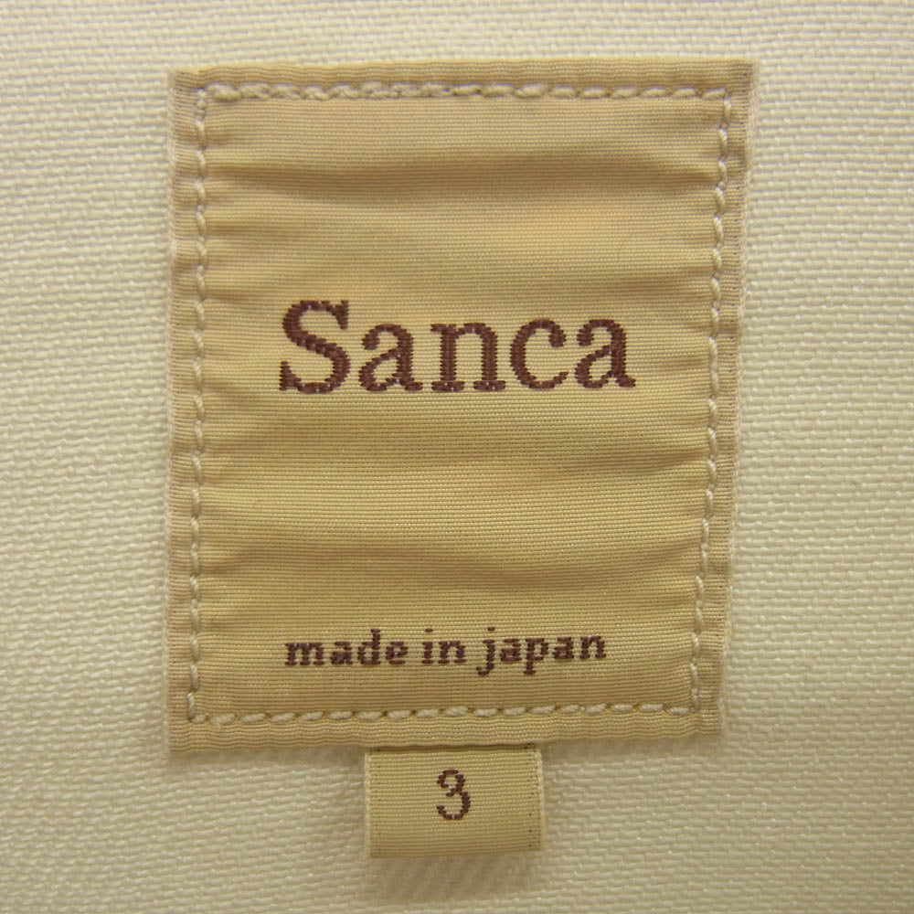 サンカ S19FBL デニム トラッカー ジャケット オフホワイト系 3【中古】