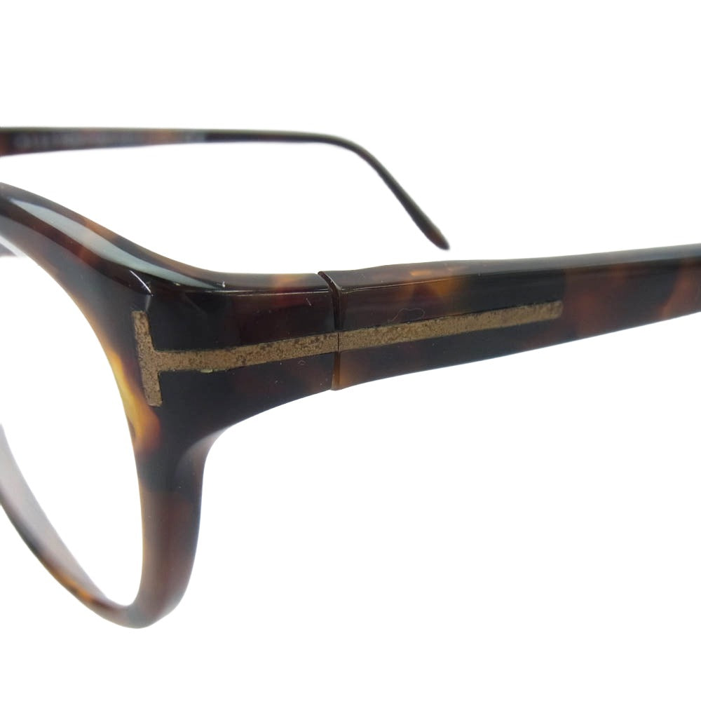 TOM FORD トムフォード TF5142 度入り 眼鏡 メガネ アイウェア ブラウン系 52□15　135【中古】
