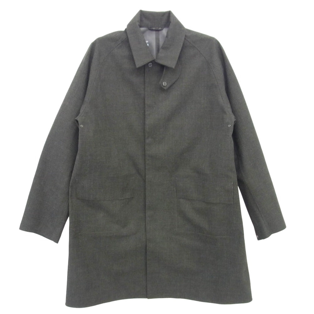 DESCENTE デサント DLMQJC32 WOOL MIX SOUTIEN COLLAR COAT ウール ミックス ステンカラーコート ダークグレー系 L【中古】