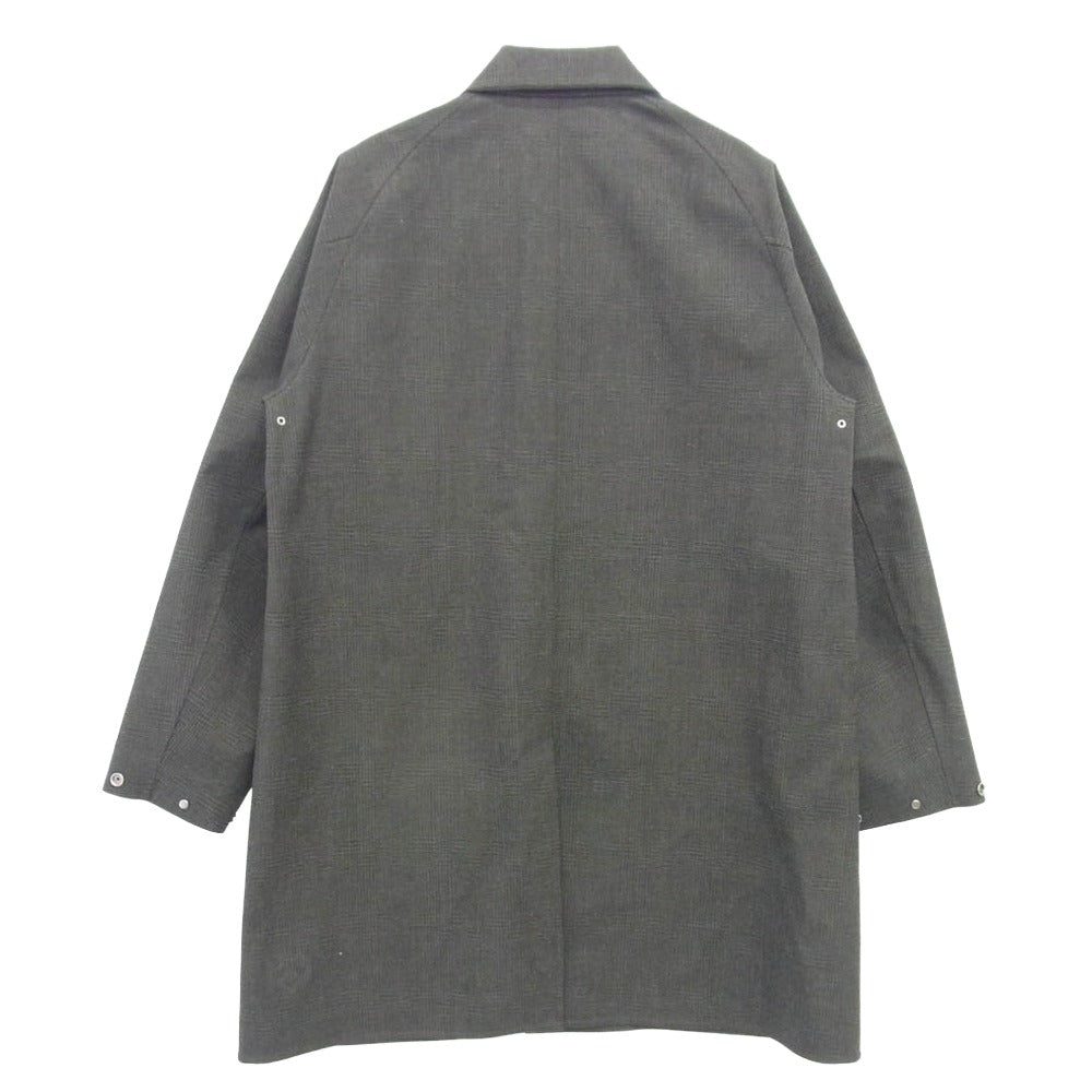DESCENTE デサント DLMQJC32 WOOL MIX SOUTIEN COLLAR COAT ウール ミックス ステンカラーコート ダークグレー系 L【中古】