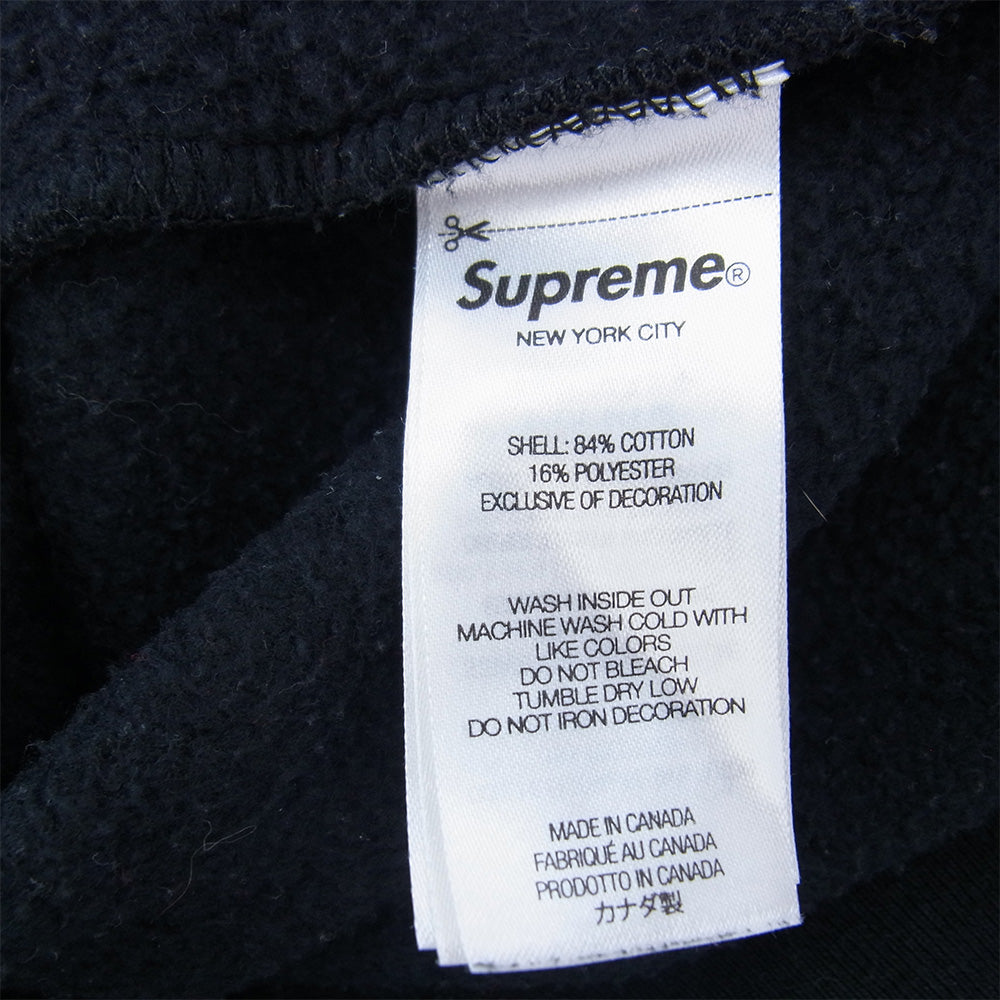 Supreme シュプリーム 24AW kate Moss Hooded Sweatshirt ケイトモス フーデッド パーカー スウェット ブラック系 L【中古】