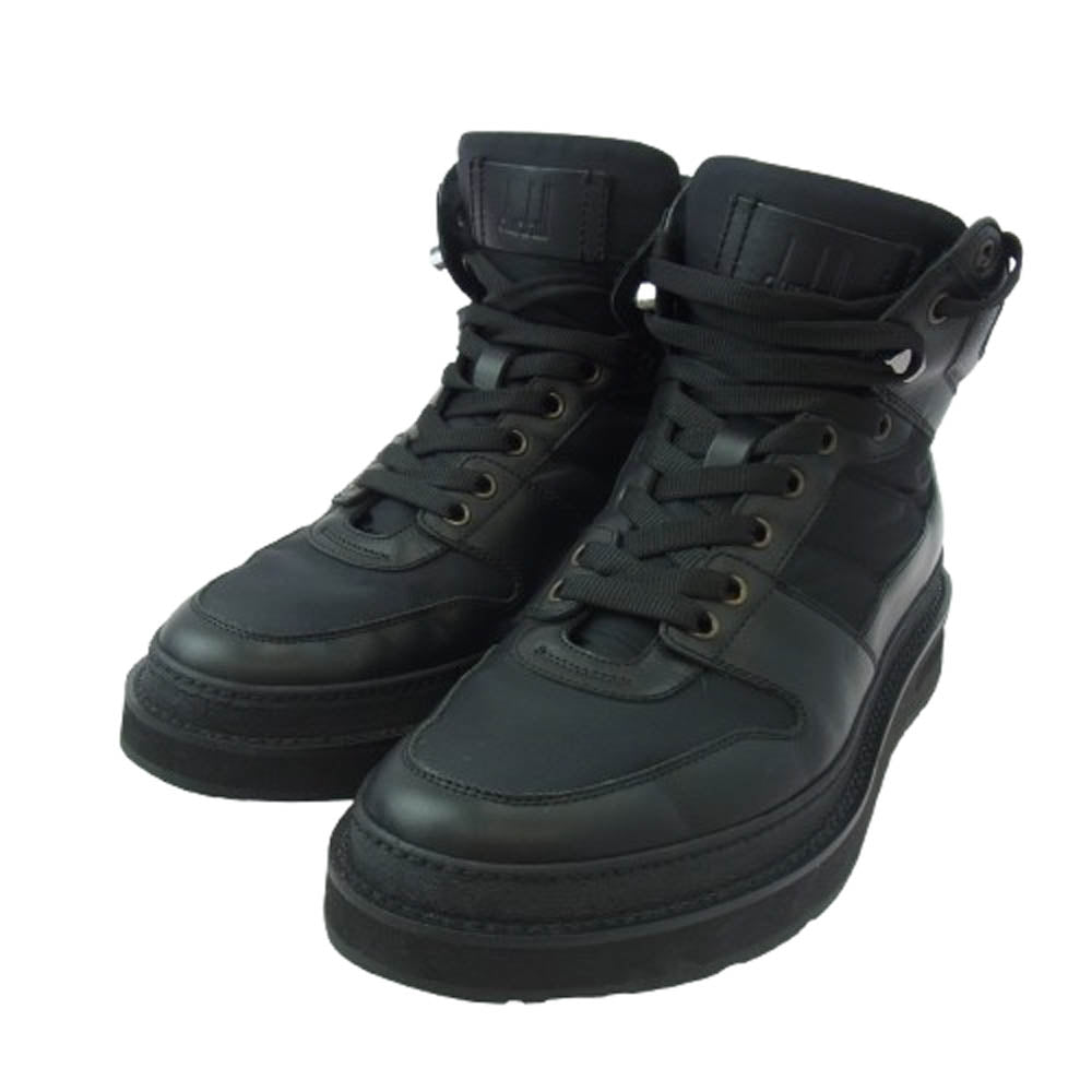 Dunhill ダンヒル DU22F1521TN Hi-Top Sneaker ハイカットスニーカー スニーカー ブラック系 43【中古】
