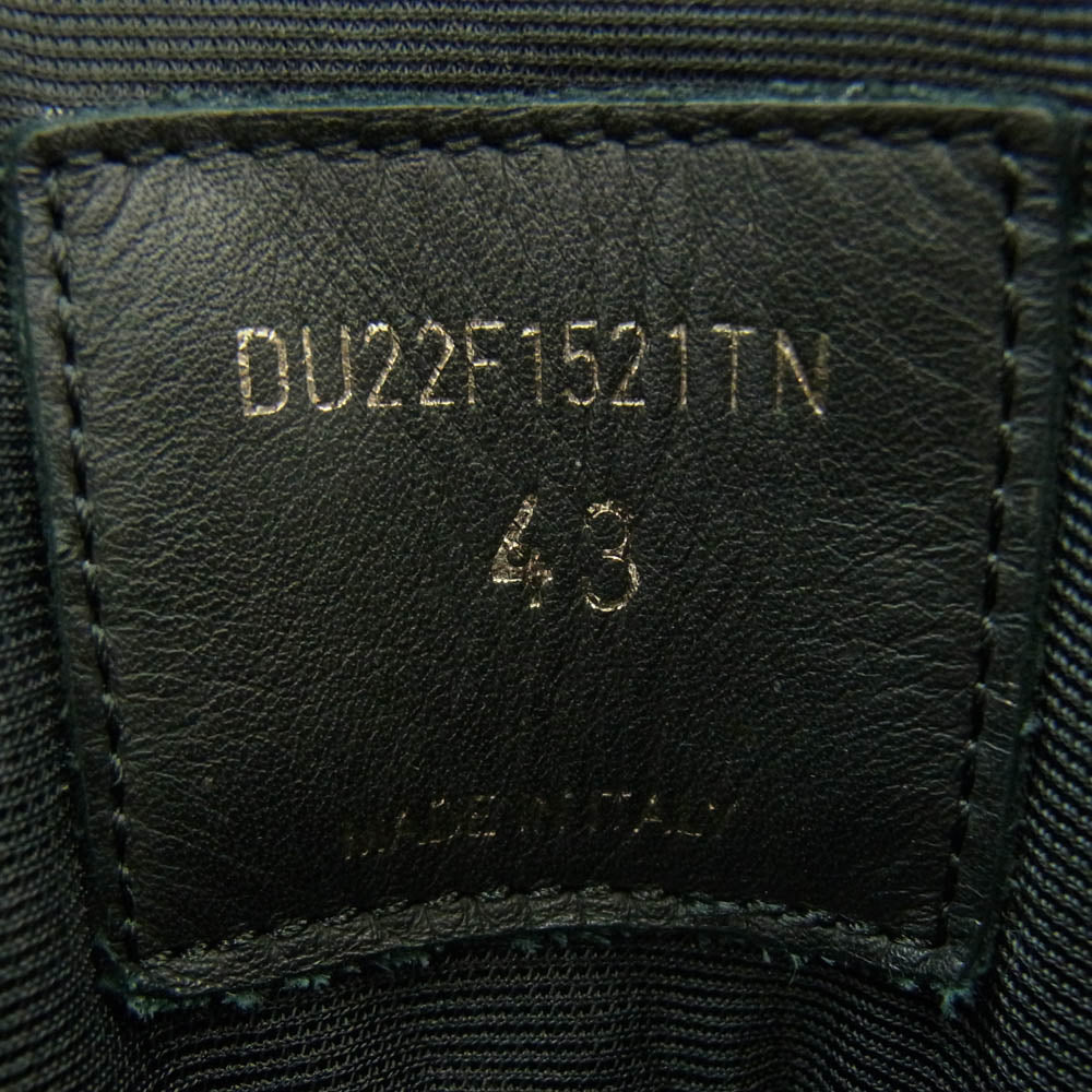 Dunhill ダンヒル DU22F1521TN Hi-Top Sneaker ハイカットスニーカー スニーカー ブラック系 43【中古】