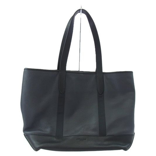 COACH コーチ F23248 レザー ビジネスバッグ トートバッグ ブラック系【中古】