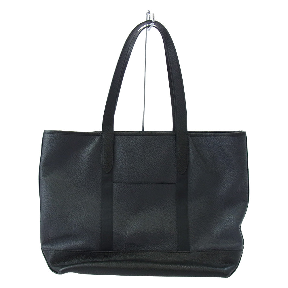 COACH コーチ F23248 レザー ビジネスバッグ トートバッグ ブラック系【中古】