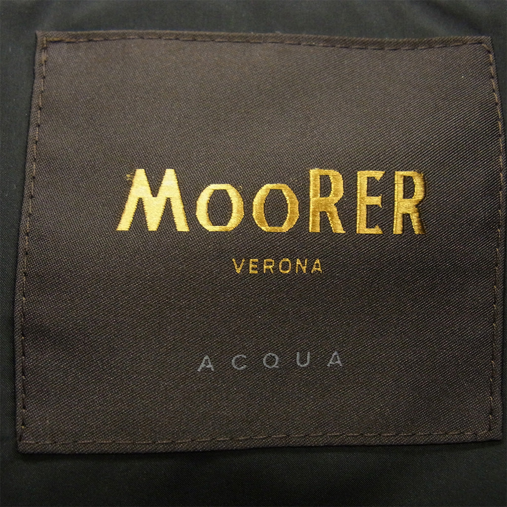 ムーレー 国内正規品タグ COVEN-STP ダウン ジャケット ブラック系 46【中古】