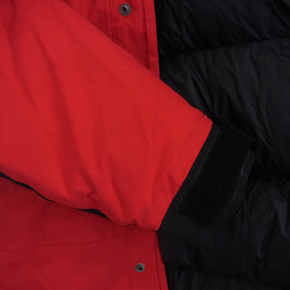 THE NORTH FACE ノースフェイス ND91930 MOUNTAIN DOWN JACKET GORE-TEX ゴアテックス マウンテン ダウンジャケット レッド系 L【中古】