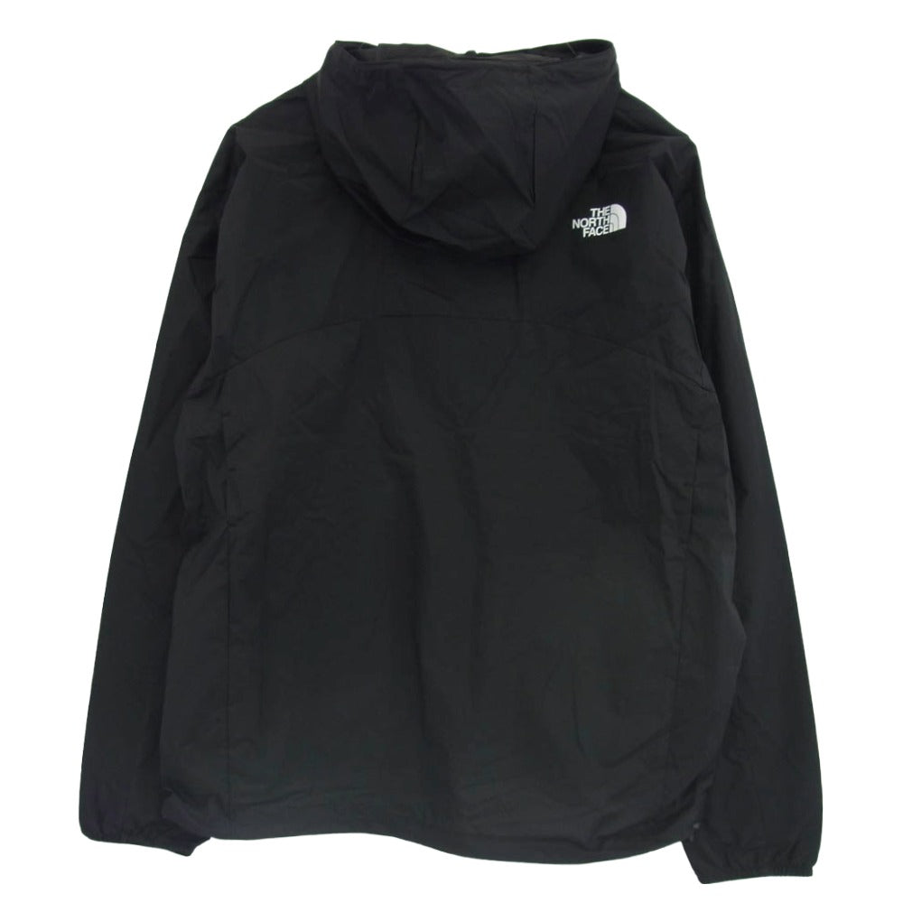 THE NORTH FACE ノースフェイス NP22202 SWALLOWTAIL HOODIE スワローテイル フーディ ナイロン フーデッドジャケット ブラック系 L【新古品】【未使用】【中古】