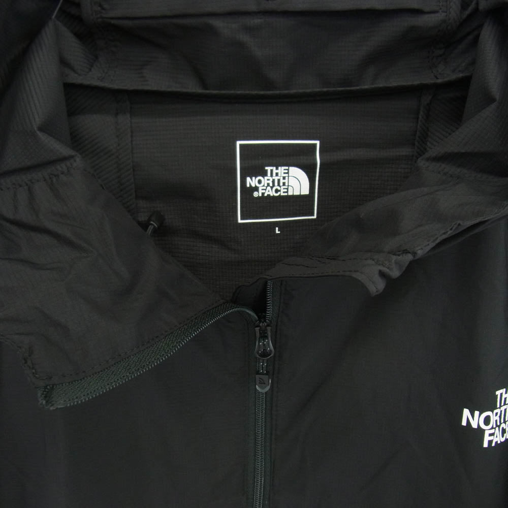 THE NORTH FACE ノースフェイス NP22202 SWALLOWTAIL HOODIE スワローテイル フーディ ナイロン フーデッドジャケット ブラック系 L【新古品】【未使用】【中古】