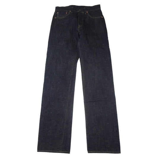 ONI DENIM 鬼デニム ONI288-13.7NEP 鬼デニム 13.7oz NEP Denim Regular Straight ネップ セルビッジ デニム パンツ ボタンフライ レギュラー ストレート 赤耳 ジーンズ W29 インディゴブルー系 W29【極上美品】【中古】
