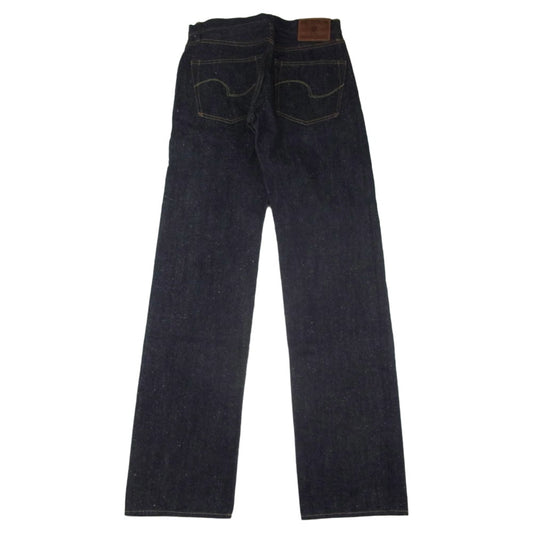 ONI DENIM 鬼デニム ONI288-13.7NEP 鬼デニム 13.7oz NEP Denim Regular Straight ネップ セルビッジ デニム パンツ ボタンフライ レギュラー ストレート 赤耳 ジーンズ W29 インディゴブルー系 W29【極上美品】【中古】