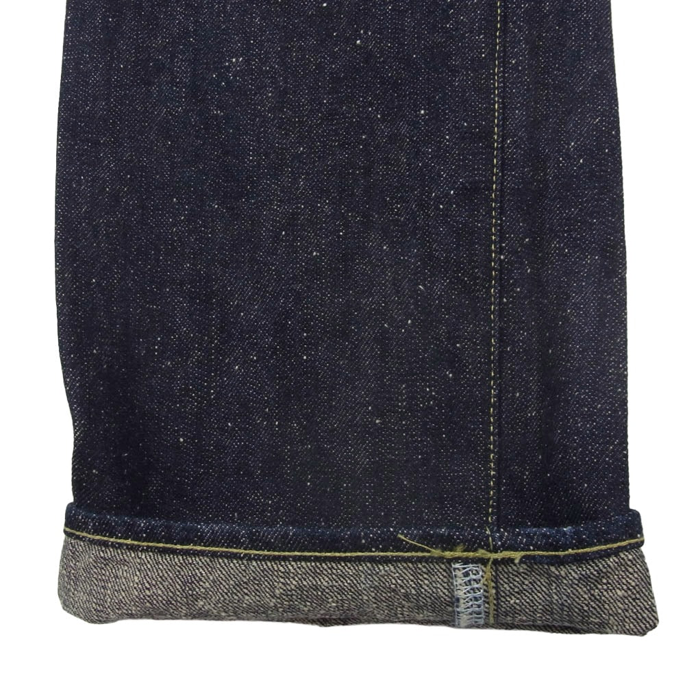 ONI DENIM 鬼デニム ONI288-13.7NEP 鬼デニム 13.7oz NEP Denim Regular Straight ネップ セルビッジ デニム パンツ ボタンフライ レギュラー ストレート 赤耳 ジーンズ W29 インディゴブルー系 W29【極上美品】【中古】