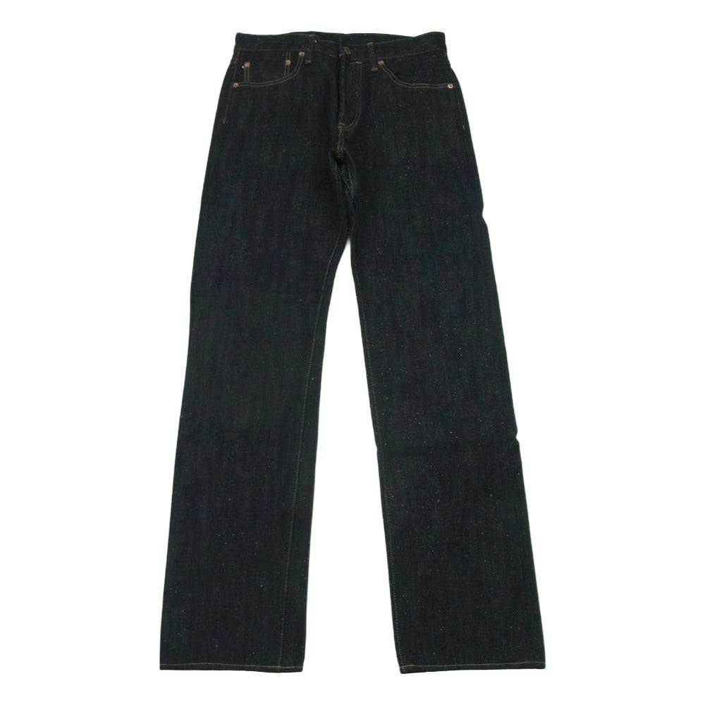 ONI DENIM 鬼デニム ONI288-13.7NEP 鬼デニム 13.7oz NEP Denim Regular Straight ネップ セルビッジ デニム パンツ ボタンフライ レギュラー ストレート 赤耳 ジーンズ インディゴブルー系 30【極上美品】【中古】