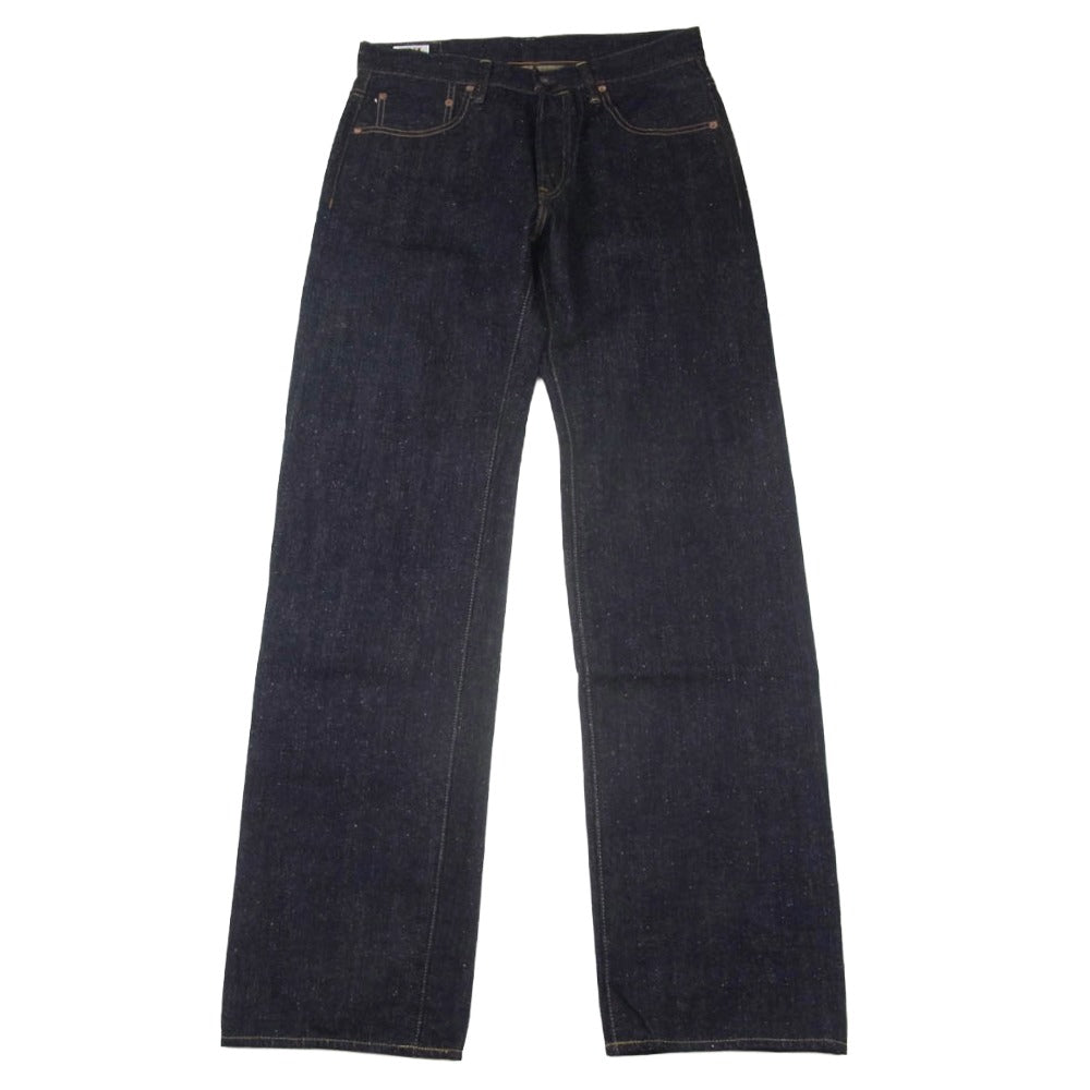 ONI DENIM 鬼デニム ONI266-13.7NEP 鬼デニム NEP 13.7oz NEP Denim Relax Straight 13.7オンス ネップデニム リラックスストレート デニム パンツ ジーンズ W31 インディゴブルー系 31【極上美品】【中古】