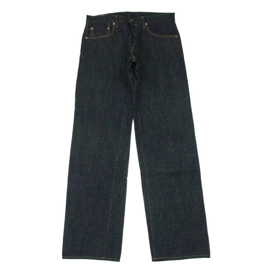 ONI DENIM 鬼デニム ONI266-13.7NEP 13.7oz NEP Denim Relax Straight 13.7オンス ネップデニム リラックスストレート デニム パンツ ジーンズ W32 インディゴブルー系 32【極上美品】【中古】