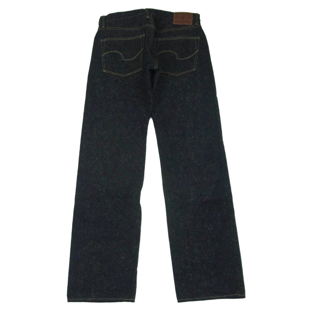 ONI DENIM 鬼デニム ONI 288 鬼デニム 20oz Asphalt Denim アスファルト デニム パンツ ボタンフライ レギュラー ストレート 赤耳 ジーンズ W32 インディゴブルー系 32【極上美品】【中古】