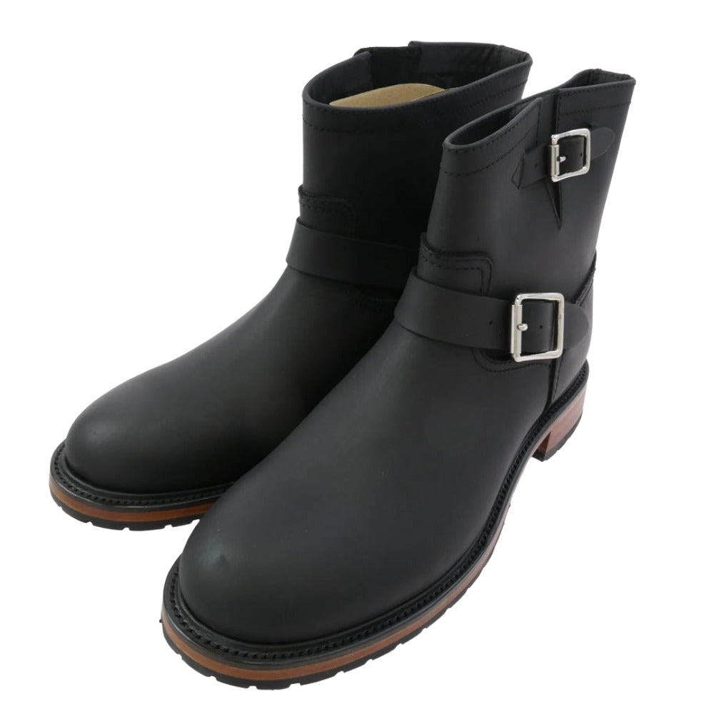 マルニジーンズ ROUTE292 Engineer Boots エンジニア ブーツ ブラック系 28cm【極上美品】【中古】