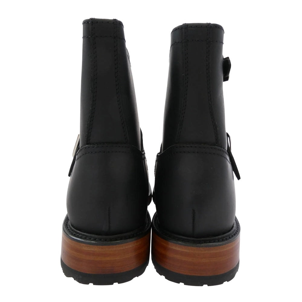 マルニジーンズ ROUTE292 Engineer Boots エンジニア ブーツ ブラック系 28cm【極上美品】【中古】