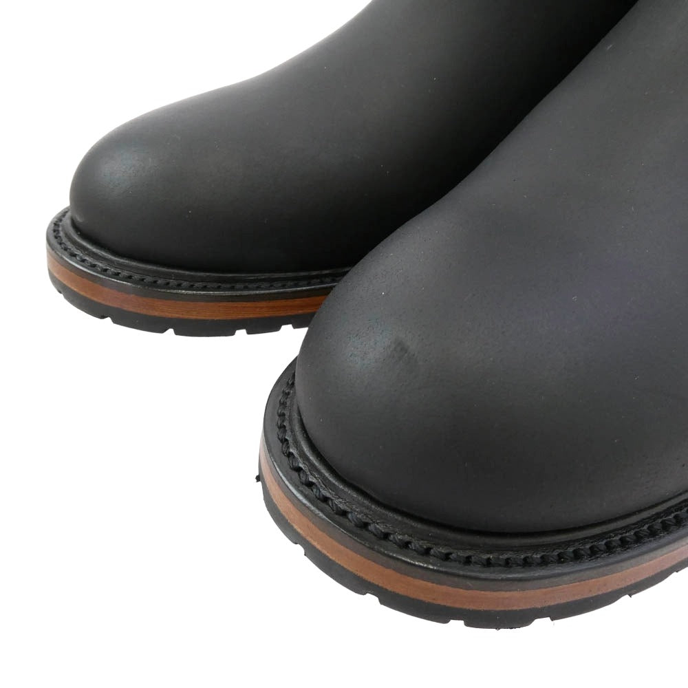 マルニジーンズ ROUTE292 Engineer Boots エンジニア ブーツ ブラック系 28cm【極上美品】【中古】